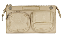 Marc by Marc Jacobs Pocket Pouch, Leather, Cream, MIC, 2*